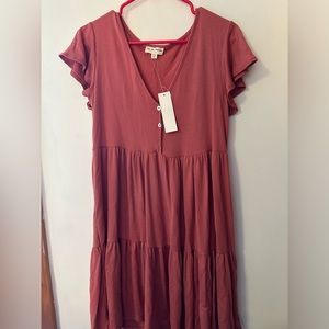 NWT Dusty Rose colored Dress XL